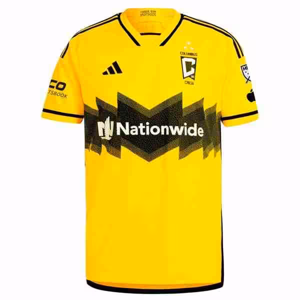 Tailandia Camiseta Columbus Crew 1ª 2025 Thailandia Maglietta Calcio Prima Columbus Crew 2025 2026