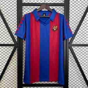 Thailandia Maglietta Calcio Prima FC Barcellona Retro 1991 1992