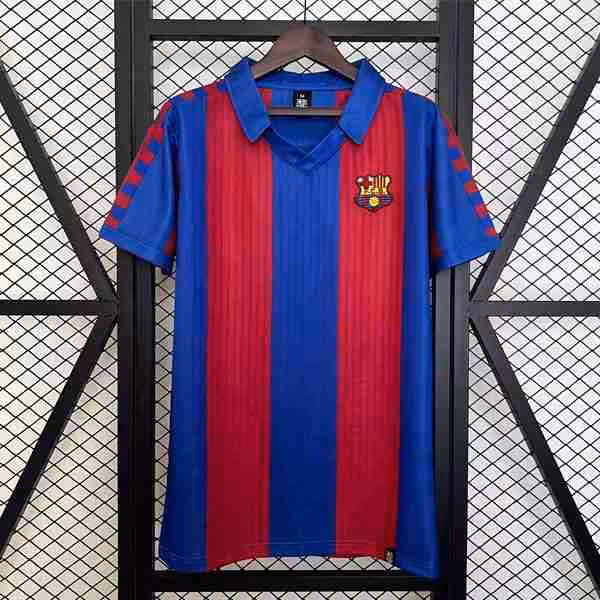 Tailandia Camiseta Barcelona 1ª Retro 1991-1992 Thailandia Maglietta Calcio Prima FC Barcellona Retro 1991 1992