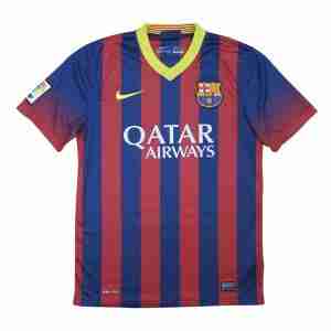 Thailandia Maglietta Calcio Prima FC Barcellona Retro 2013 2014