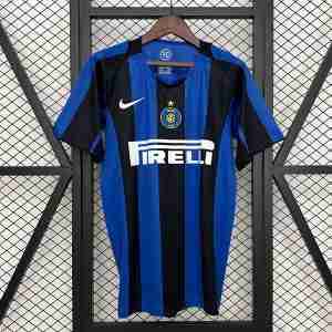 Thailandia Maglietta Calcio Prima Inter Milan Retro 2004 2005