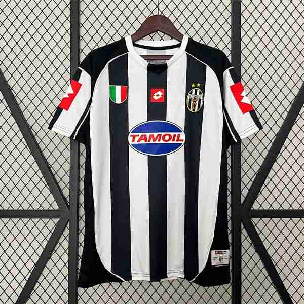 Tailandia Camiseta Juventus 1ª Retro 2002 2003 Thailandia Maglietta Calcio Prima Juventus Retro 2002 2003