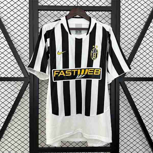 Tailandia Camiseta Juventus 1ª Retro 2003-2004 Thailandia Maglietta Calcio Prima Juventus Retro 2003 2004