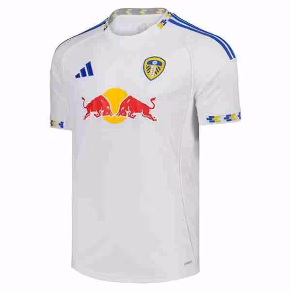 Tailandia Camiseta Leeds United 1ª 2025-2026 Thailandia Maglietta Calcio Prima Leeds United 2025 2026