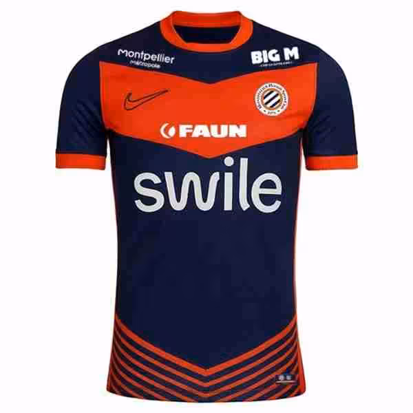 Tailandia Camiseta Montpellier 1ª 2025-2026 Thailandia Maglietta Calcio Prima Montpellier 2025 2026