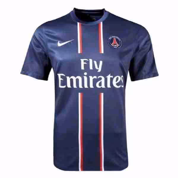 Tailandia Camiseta Paris Saint Germain 1ª Retro 2012 2013 Azul Thailandia Maglietta Calcio Prima Paris Saint Germain Retro 2012 2013 Blu