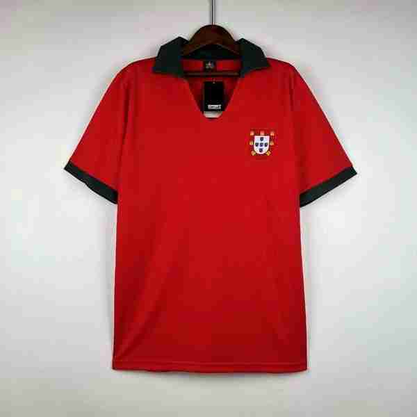 Tailandia Camiseta Portugal 1ª Retro 1972 Thailandia Maglietta Calcio Prima Portogallo Retro 1972