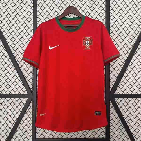 Tailandia Camiseta Portugal 1ª Retro 2012 Thailandia Maglietta Calcio Prima Portogallo Retro 2012