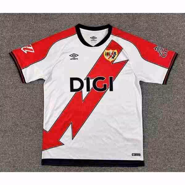 Tailandia Camiseta Rayo Vallecano 1ª 2025-2026 Thailandia Maglietta Calcio Prima Rayo Vallecano 2025 2026