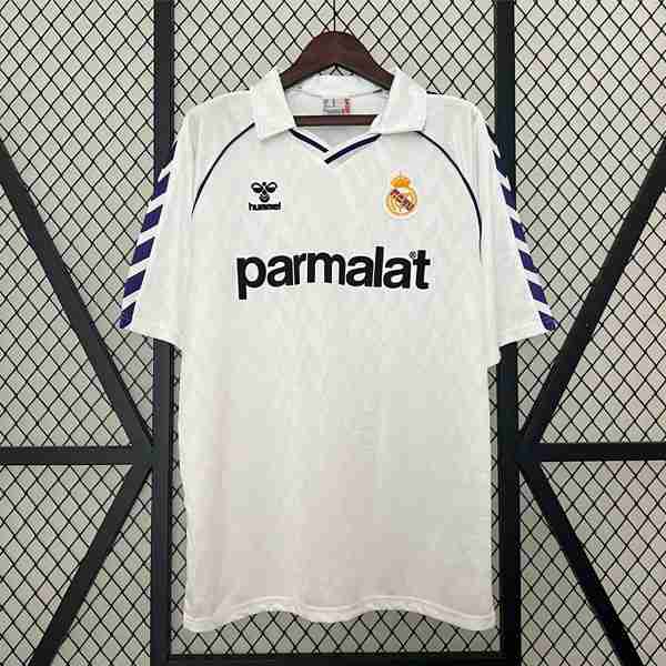 Tailandia Camiseta Real Madrid 1ª Retro 1988 Thailandia Maglietta Calcio Prima Real Madrid Retro 1988