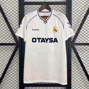 Thailandia Maglietta Calcio Prima Real Madrid Retro 1990 1992