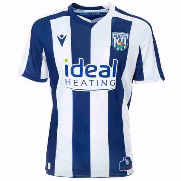 Tailandia Camiseta West Brom 1ª 2025-2026 Thailandia Maglietta Calcio Prima West Bromwich 2025 2026