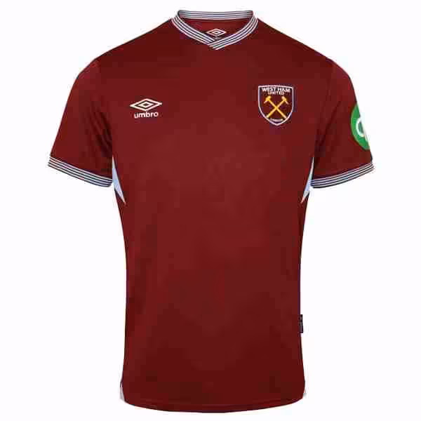 Tailandia Camiseta West Ham 1ª 2025-2026 Thailandia Maglietta Calcio Prima West Ham United 2025 2026