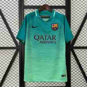 Thailandia Maglietta Calcio Terza FC Barcellona Retro 2016 2017