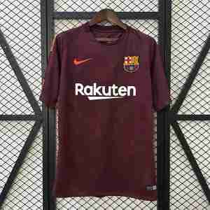 Thailandia Maglietta Calcio Terza FC Barcellona Retro 2017 2018