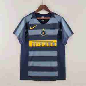 Thailandia Maglietta Calcio Terza Inter Milan Retro 2004 2005