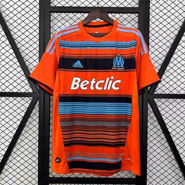 Tailandia Camiseta Marseille 3ª Retro 2011 2012 Thailandia Maglietta Calcio Terza Olympique Marsiglia Retro 2011 2012