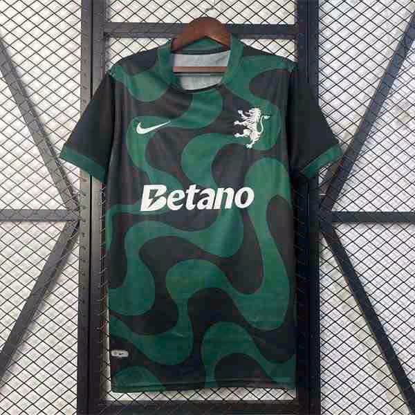 Tailandia Camiseta Sporting Lisbon 3ª 2025-2026 Thailandia Maglietta Calcio Terza Sporting De Lisboa 2025 2026