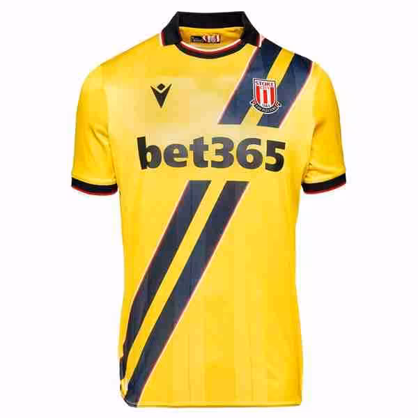 Tailandia Camiseta Stoke City 3ª 2025-2026 Thailandia Maglietta Calcio Terza Stoke City 2025 2026