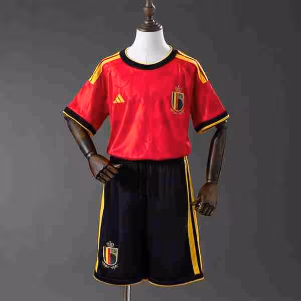 Camiseta Bélgica 1ª Niño 2026 Maglietta Calcio Belgica Prima Set Bambino 2026