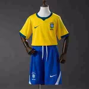Maglietta Calcio Brasile Prima Set Bambino 2026