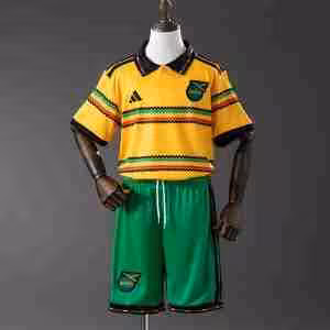 Maglietta Calcio Jamaica Prima Set Bambino 2026