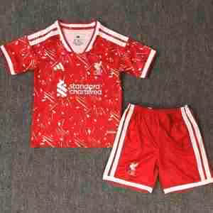 Maglietta Calcio Liverpool Prima Set Bambino 2026 2027
