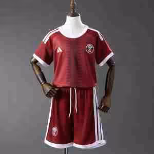 Maglietta Calcio Qatar Prima Set Bambino 2026