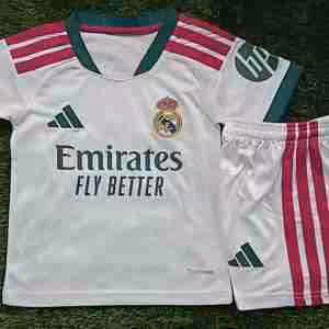 Maglietta Calcio Real Madrid Prima Set Bambino 2026 2027