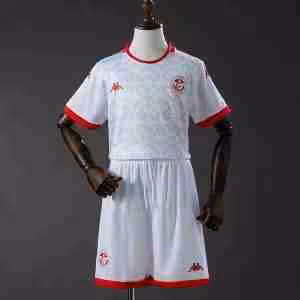Maglietta Calcio Túnez Away Set Bambino 2026