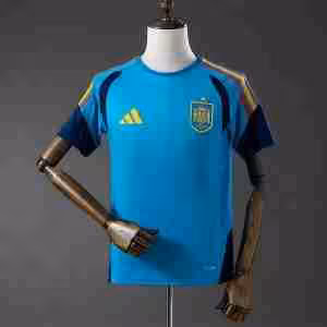 Thailandia Maglietta Calcio Formazione Spagna 2026 Blu