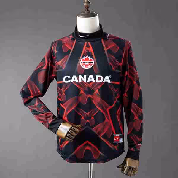 Tailandia Camiseta Canada Portero ML 2026 Thailandia Maglietta Calcio Portiere Manica Lunga Canadá 2026