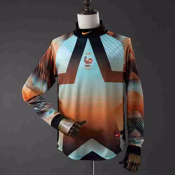 Tailandia Camiseta Francia Portero ML 2026 Thailandia Maglietta Calcio Portiere Manica Lunga Francia 2026