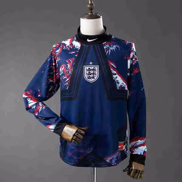 Tailandia Camiseta Inglaterra Portero ML 2026 Thailandia Maglietta Calcio Portiere Manica Lunga Inghilterra 2026