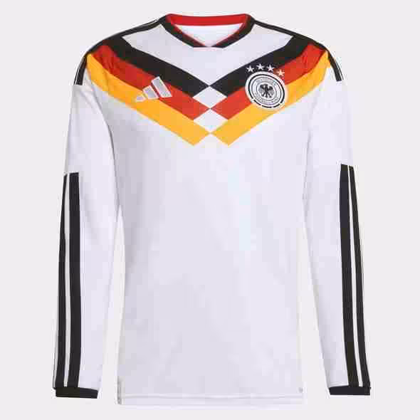 Tailandia Camiseta Alemania 1ª ML 2026 Thailandia Maglietta Calcio Prima Manica Lunga Germania 2026