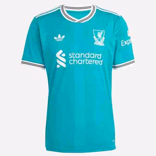 Tailandia Camiseta Liverpool 3ª 2025-2026 Maglietta Calcio Terza Liverpool 2025 2026