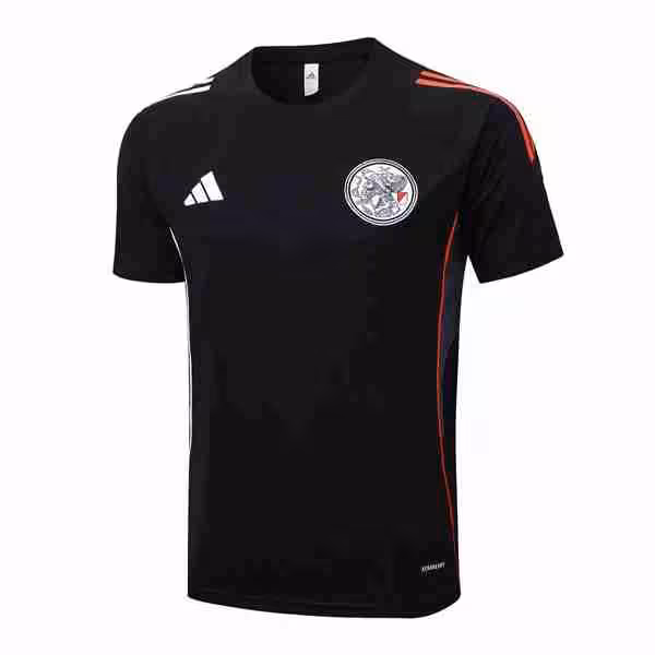 Camiseta Entrenamiento Ajax 2025-2026 Negro 3 Thailandia Maglietta Calcio Formazione Ajax 2025 2026 Nero