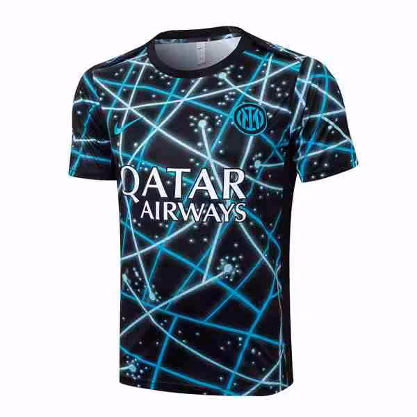 Camiseta Entrenamiento Inter Milan 2025-2026 Negro Azul 3 Thailandia Maglietta Calcio Formazione Inter Milan 2025 2026 Blu