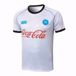 Thailandia Maglietta Calcio Formazione Napoli 2025 2026 Bianco