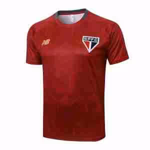 Thailandia Maglietta Calcio Formazione Sao Paulo 2025 2026 Rosso