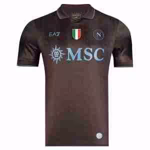 Thailandia Maglietta Calcio Terza Napoli 2025 2026
