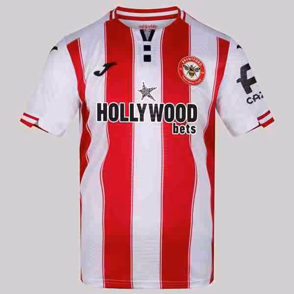 Tailandia Camiseta Brentford FC 1ª 2025-2026 Thailandia Maglietta Calcio Prima Brentford 2025 2026