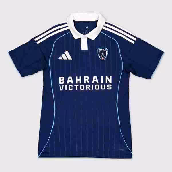 Tailandia Camiseta Paris FC 1ª 2025-2026 Thailandia Maglietta Calcio Prima Paris FC 2025 2026