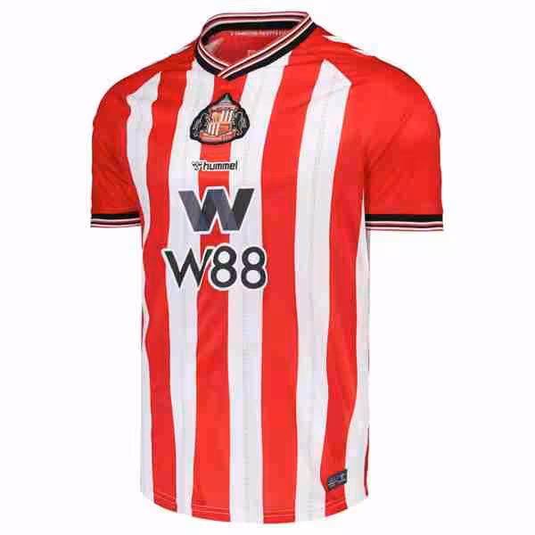 Tailandia Camiseta Sunderland AFC 1ª 2025-2026 Thailandia Maglietta Calcio Prima Sunderland AFC 2025 2026