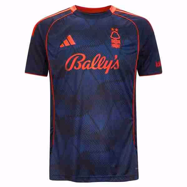 Tailandia Camiseta Nottingham Forest 3ª 2025-2026 Thailandia Maglietta Calcio Terza Nottingham Forest 2025 2026