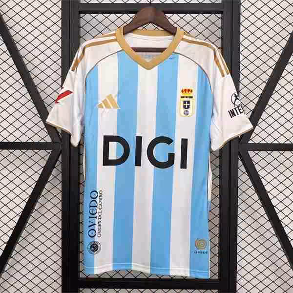 Tailandia Camiseta Real Oviedo 3ª 2025-2026 Thailandia Maglietta Calcio Terza Real Oviedo 2025 2026