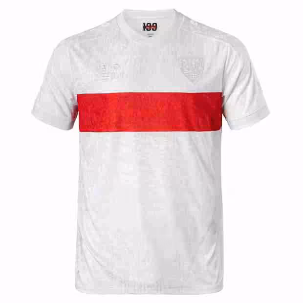 Camiseta VfB Stuttgart 100th Anniversary 2025-2026 Thailandia Maglietta Calcio VfB Stuttgart 100th Anniversary 2025 2026